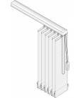Store � bandes verticales de 127 mm